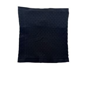 Free People Intimately Seamless Strapless Tube Top M/L Black Crochet Bandeau